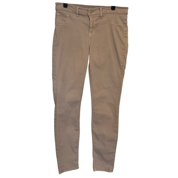 J Brand Size 29 Skinny Leg Jeans Khaki Cotton Blend - Picture 1 of 12